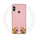 &Uuml;mbris Xiaomi Redmi Note 5 Pro Dogue de Bordeaux s&uuml;mmeetrilise foto jaoks