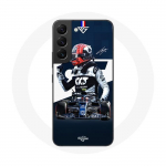 &Uuml;mbris Samsung Galaxy S21 FE Vormel 1 Max Verstappen F1 Racing Driver Blue jaoks