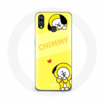 Coque pour Huawei P20 Lite BTS Bangtan BT21 Chimmy Jimin Fond Jaune