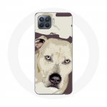 Kohver Oppo A93 Pitbull Dog White jaoks
