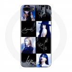Coque pour Iphone 8 Plus Blackpink Signature Photo Jennie Jisoo Lisa Rose - Maniacase