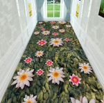 3D trepivaip elutuba kodu dekoratiivne koridor vaip hotelli vahek&auml;ik pikk vaip sissep&auml;&auml;s magamistoa vaip 120cm*100cm