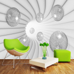 3D-stereoskoopiline pallitapeet Elutoa &otilde;ppetaust Seinatapeet Ruumipikendus Seinapaberid Seinale 200 cm(W) x 140 cm(H)