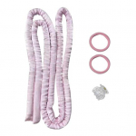 Lazy Hair Curler Juukseaksessuaarid Kuumatud lokid Ilu lokkis pulk Magab Pehme Lainemoodustaja Juuksurit&ouml;&ouml;riist roosa