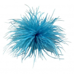 Unisex pross Faux jaanalinnusulg Pehme libisemisvastane Kerge r&otilde;ivaste m&uuml;tsikott kaunistus pulmapeo balli riiden&otilde;el kuninglik sinine v&auml;rv