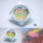 MultiChrome Shifting Pigments Chameleon lauv&auml;rv puuder Duokroom Chameleon lauv&auml;rv Infinite Chrome Shining lauv&auml;rv