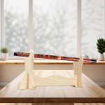 M&otilde;&otilde;ga n&auml;idikualus Keskaegne riidepuu hoiustamine Retro stiilis kronstein Samurai hoidik 1 Layer