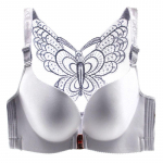 &Otilde;mblusteta eest suletav rinnahoidja Butterfly reguleeritav Push Up rinnahoidja suures suuruses rinnahoidjad naistele juhtmevaba bralette 34/75A h&otilde;be