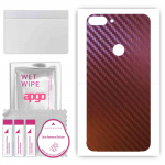 apgo naha kleebiskile fooliumvin&uuml;&uuml;l BACK jaoks &uuml;hildub Alcatel 1s-ga, kriimustuskindel, lihtne paigaldada - Carbon Chameleon CAKA5