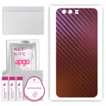apgo skin sticker film foil vinyl for the BACK compatible with Huawei P10 Plus, scratch-resistant, easy to install - Carbon Chameleon CAKA5