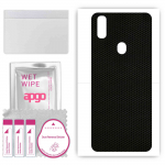 apgo Protective Skin Sticker for the back compatible with Oukitel C15 Pro, Wrap Film, Foil, Vinyl - Pattern Matrix