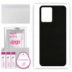 apgo Protective Skin Sticker for the back compatible with Realme V25, Wrap Film, Foil, Vinyl - Pattern Matrix