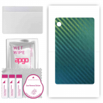 apgo Protective Skin Sticker for the back compatible with Huawei MatePad T8 LTE Kirin, Wrap Film, Foil, Vinyl - Pattern Carbon Chameleon CAKA1