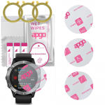 3x apgo Ultra-Clear Hybrid kaitseklaas, mis &uuml;hildub Garmin Fenix ​​6 Proga, painduv nanoklaas, suurep&auml;rane asendus karastatud klaasile, kriimustuskindel