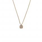 Korea kerge luksuskett Choker Tiny Square Shell ripats kaelakee naistele pulmapidu Mood ehted krae aksessuaarid 45cm