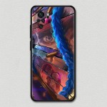 Arcane Anime Cartoon telefoni&uuml;mbris Xiaomi Redmi Note 9S 9 5G 10 4G 8 Pro 9C 9 K40 9A 8T 7A 9T 8A 11 kaitsekoti kate jaoks Redmi 10