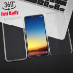 360&deg; t&auml;iskaanega silikoonist telefoni&uuml;mbris iPhone'ile Samsung Huawei Honor Xiaomi Redmi OPPO OnePlus Anti Drop Clear Hybrid PC Hard Coque iPhone 6 puhas