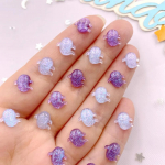 100 tk vaigu s&auml;delev mini armas kristall v&auml;rviline kummituskunst k&uuml;&uuml;nte lameda seljaga kivist aplikatsiooniga Halloweeni v&auml;ljal&otilde;igete albumi kujundus