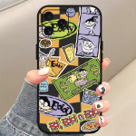 Ed Edd N Eddy Cartoon telefoni&uuml;mbris Xiaomi 10 12 Poco M3 X3 Nfc Redmi 10 11S Lite Ultra 4G 5G Black Soft Shelli jaoks Redmi9