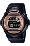 [Casio] Baby G supervalgusti t&uuml;&uuml;p (Suure heledusega LED-valgusti) BG-169UG-1JF naiste must x roosa kuld must