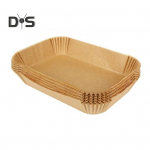 200 tk Air Fryer vooderdused Ninja Air Fryer p&auml;rgamentpaberist vooderdised &Uuml;hekordsed toiduk&otilde;lblikud ristk&uuml;likukujulised tarvikud k&uuml;psetamiseks, r&ouml;stimiseks, serveerimiseks A