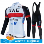 2024 Pro Winter Thermal Fliisist rattas&auml;rkide komplektid pikkade varrukatega jalgrattariided MTB rattar&otilde;ivad Maillot Ropa Ciclismo rattakost&uuml;&uuml;m S