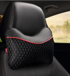 Auto kaela-peatoe padi tarvikud padi automaatne iste jahe j&auml;&auml;siidist peatoe tugi Kaitsja kaelatugi m&auml;lu puuvill beež