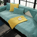 Nordic Soft Velvet Plush tepitud diivanir&auml;tikud, paksud l&uuml;hikesed plush sektsioonilised diivanikatted libisemiskindlad diivanikatted elutuppa 70x70cm 1pc