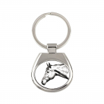 American Quarter Horse - keychain with a horse, keychain with a print, personalized pendant from the Art-Dog brand