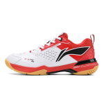 Li Ning Blade Pro Libisemiskindlad Kulumiskindlad Madalad Sulgpallijalatsid Unisex Jalatsid Valge Punane AYAT005-5 37⅔