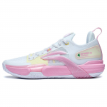 Li Ning Flash 9 Premium Suvev&auml;ljaanne Virsik Meeste Korvpallijalatsid Roosa Valge ABAT023-1 45