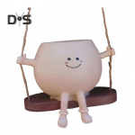 Smiling Face Planter Pot Vaigulillepott nelja j&auml;semega L&otilde;bus ebakorrap&auml;rase kujuga mahlakas taimepott siseruumides ja v&auml;litingimustes kasutamiseks B