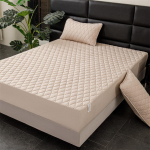 Tepitud veekindla madratsi ja padjap&uuml;&uuml;ri komplekt &ndash; 3-osaline kodutekstiilist voodikate ja kaitse One Pillowcase