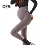 Rasedusp&uuml;ksid K&otilde;hutoetus Slim Fit K&otilde;rge v&ouml;&ouml;kohaga s&auml;&auml;rised Naiste alumised p&uuml;ksid Kevad S&uuml;gis T&ouml;&ouml; Vaba aeg Jooga Rasedusr&otilde;ivad M must