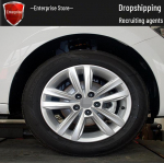 14 Volkswagen New Jetta, Santana, Polo alumiiniumsulamist/velje velg, Bora terasvelg. 6017 Outer