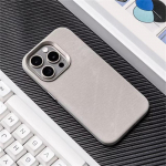 Luksuslik kiudnahast MagSafe'i magnetiline juhtmevaba laadimis&uuml;mbris iPhone'i 16 15 14 13 12 Pro Max Plus jaoks, pehme p&otilde;rutuskindel tagakaas iPhone 15 Pro hall