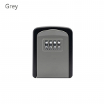 V&auml;listingimustes, k&otilde;rge turvalisusega seinale kinnitatav koduv&otilde;tme Seif Koodlukk Panipaik 4-kohaline must