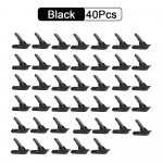 10/20 tk Markiisiklambrid Presentklambrid Snap Ripatid Telk Telkimine Elluj&auml;&auml;mise Pingutamise T&ouml;&ouml;riist Presentklambriga k&auml;epideme konks v&auml;lilaagri matkamiseks 10pcs black