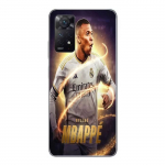 Coque Maniacase pour Xiaomi Redmi Note 11 Kylian Mbappe Real Madrid Wallpaper