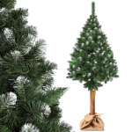 KADAX Choinka Na Pniu sztuczna Diamentowa 160 cm Sosna 160 cm