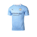 Puma 20-21 Hooaeg Manchester City Kodum&auml;ngija Versioon T-s&auml;rk Meeste Topid Taevasinine 757057-01 XXL white