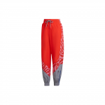 Adidas Stella McCartney Retro Sport V&auml;rviplokk Mustriga Tr&uuml;kitud Sportlik Treeningp&uuml;ksid Naiste P&uuml;ksid Oranž Punane HD9141 XS
