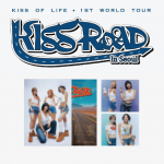 KISS OF LIFE 1. maailmaturnee KISS ROAD Soulis L Hoidja ja plakatikomplekt