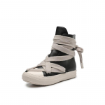 Mood 2024 K&otilde;rge &uuml;laosaga tossud platvormiga korsssidemetega meeste vabaaja saapad Naiste tossud, mis on kujundatud kausaalseks, pahkluu Botas, suurus 44 35 must