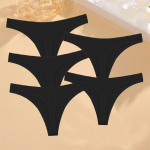 5 tk/komplekt puuvillane mugav naistepesu Seksikas madala v&ouml;&ouml;kohaga hingav stringid T&uuml;drukutele Solid Sport Alusp&uuml;ksid Stretch G-string pesu M&5pcs