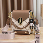 Uus Korea stiilis suvine mini Crossbody kott &ndash; moodne, mitmek&uuml;lgne, lihtne ruudukujuline disain naistele.