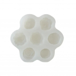 1 tk DIY Aroomik&uuml;&uuml;nal Lill Pojeng Roos Silikoonvorm 7 &uuml;hes Vaik Tilk Geel Kaunistused Vorm K&auml;sitsi valmistatud Seebi valmistamine