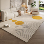 1 tk kreemikas stiilis hele luksuslik vaip elutoa diivan kohvilaua tekk libisemiskindel magamistoa garderoobimatt kodukaunistus 160x230cm 63x91inch