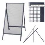 KADAX Sito Budowlane Do Piachu Piasku Ziemi murarskie 120x60cm Żwiru Oczko 8mm