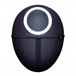 Kalmaarim&auml;ng Cosplay mask Ruudukujuline ring kolmnurk Kalmaarim&auml;ng Maskid Full Face ADM